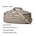 YETI Crossroads Duffel Bag, 40L, Cape Dark Taupe