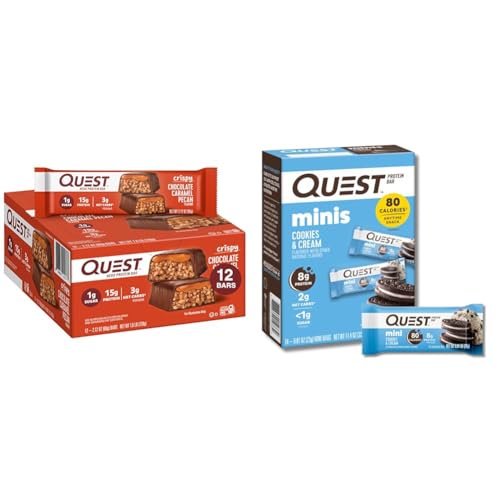 Quest Protein Bars Bundle - Chocolate Caramel Pecan Hero Bars miniatura 1
