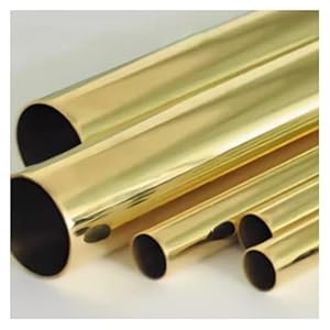 Hlhlh H62 Messing-Rundrohr, nahtlos, 500mm