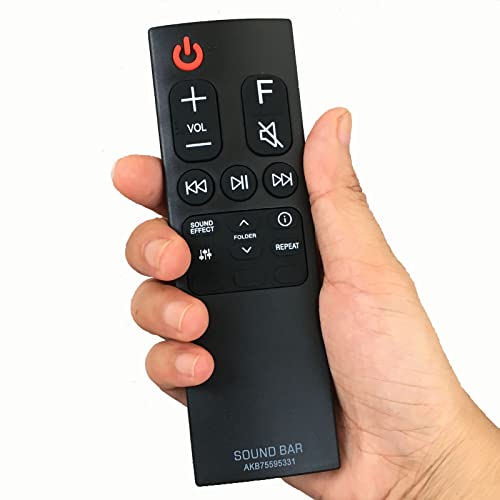 Télécommande AKB75595331 pour barre de son LG idéale pour vos soirées cinéma