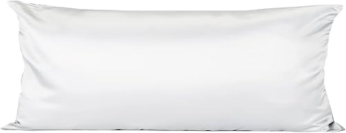 Vista 86 de Funda de almohada de satén para cabello y piel, más suave que la funda de almohada de seda de morera, 1 paquete, funda de almohada de satén con Rosa