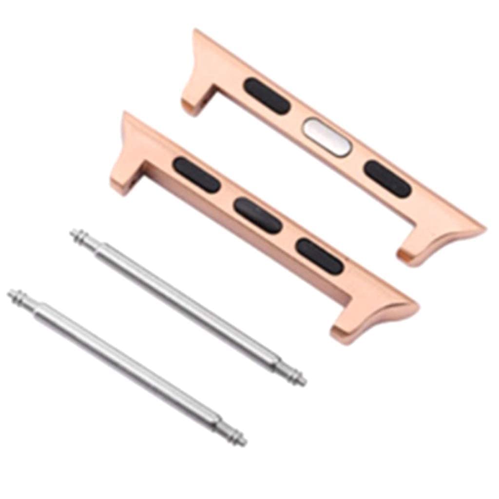 Stech Metal Watch Band Adapter/Clasp/Connector for Apple Watch Models. No Screws or Screwdriver Needed 44mm 42mm Compitable 22mm Lug Size Rose Gold (B09QZNVRRM) Amazon Price History, Amazon Price Tracker