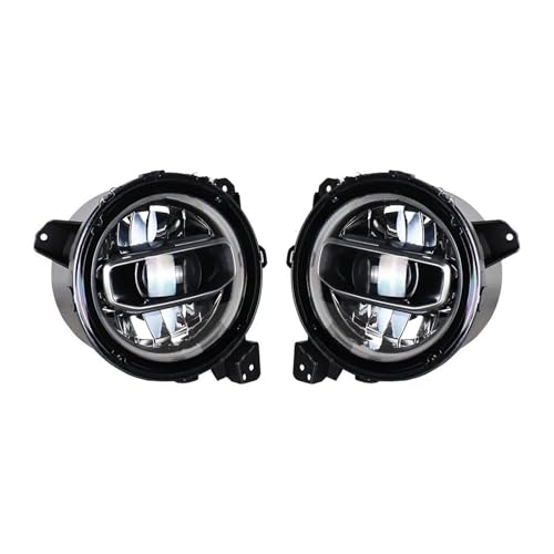 Phares LED Jeep Wrangler JLU remplacement feux de croisement et route défectueux