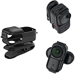 Zhixteu Clip para Mochila para dji Osmo Nano, Mont...: Admite una rotación de 360° de la cámara y un ajuste del ángulo para un encuadre flexible. Diseño versátil. Se puede fijar a las correas de la mochila, a las alas del sombrero o a la ropa para adaptarse a diversos escenarios de grabación. Cuenta con ...