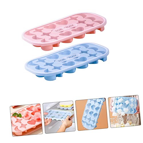 Molde para cubos de hielo con tapa 2 piezas miniatura 4