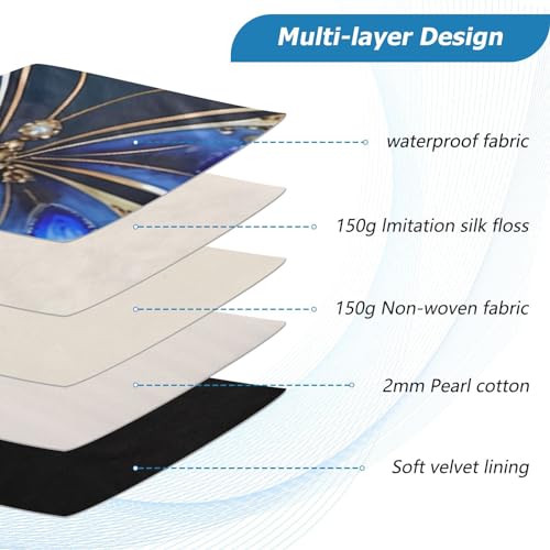 Funda elegante para laptop 13-14 pulgadas Butterfly miniatura 4