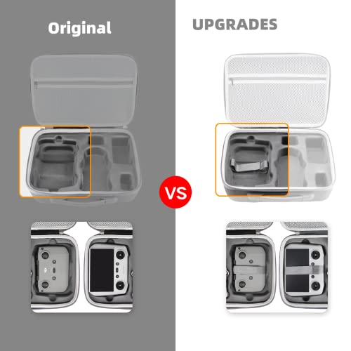 INSYOO Mini 3 Pro Estojo Com Bolsa De Armazenamento Caixa De Casca Dura Com Alça Para Dji Mini 3 Pro