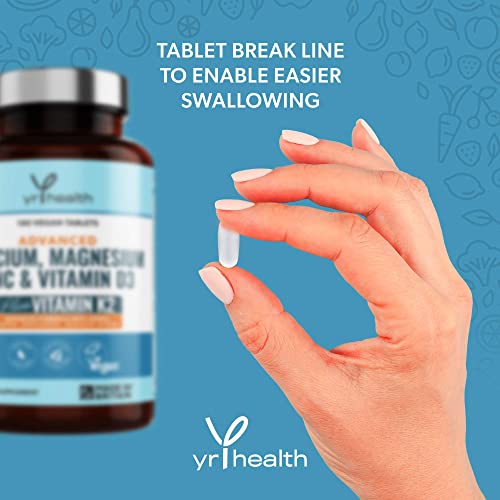Calcium-Magnesium-Zinc-and-Vitamin-D-Plus-Vitamin-K2-MK-7-Tablets-Osteo-Supplement-180-Vegan-Tablets-not-Capsules-Made-in-the-UK-by-YrHealth