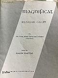Magnificat for Solo Voices, Mixed Chorus and Orchestra (Vocal Score)