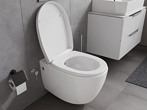 Spülrandloses WC Aqua Bagno mit Duschfunktion und Bidet-Funktion