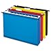 Pendaflex SureHook Reinforced Extra Capacity Hanging Pockets, Letter Size, Assorted Colors, 4/PK (09213)