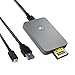 Produktbild CFexpress Kartenleser, USB 3.1 Gen 2 10Gbps CFexpress Type B Kartenleser,Aluminium-CFexpress-Kartenadapter Type B, Thunderbolt 3-Port-Anschluss mit USB-C- und USB-A-Kabel für PC/Laptop/Telefon