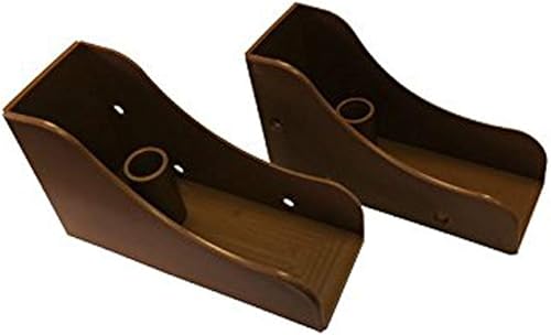 Kit de reparación de pasador de pivote de puerta de armario doblado para guardarropa, roble oscuro