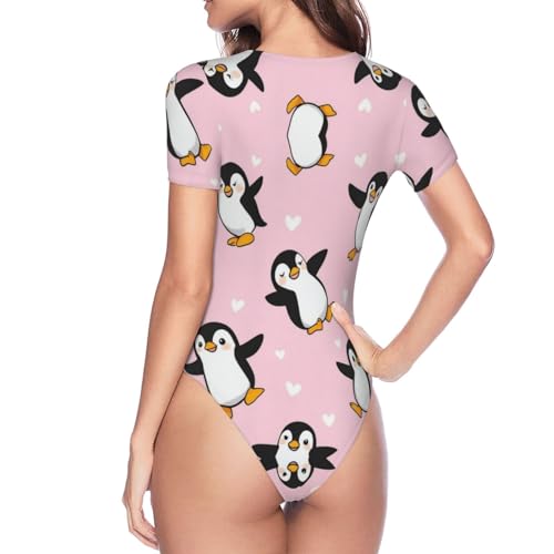 One Piece Swimsuit for All Women, Crewneck Swimwear Monokini Beachwear4