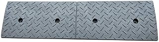 Heavy Loading Ramps, Non-Slip Service Uphill Pad Rubber Ramps Multifunction Outdoor Wheelchair Ramps/Black/100 * 30 * 10Cm
