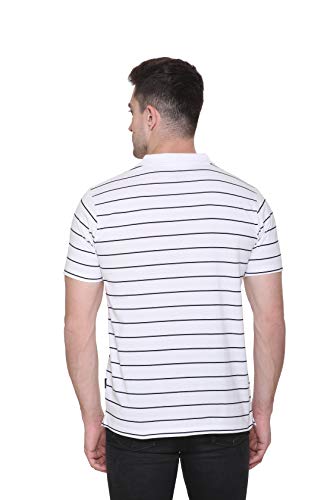 Image of GODFREY Half Sleeve Cotton Polo T Shirt for Man with Pocket - Regular fit Men Tshirts