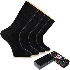 Charcoal Black (4 Pairs)