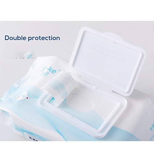 Hand Sanitizer Travel Size Alcohol Detergent Wipes Large Wet Wipes（1 Packs, 80 Pcs）Portable Alcohol Swabs Pads Wipes for Phone, Elevator, Keyboard - Thumbnail 4