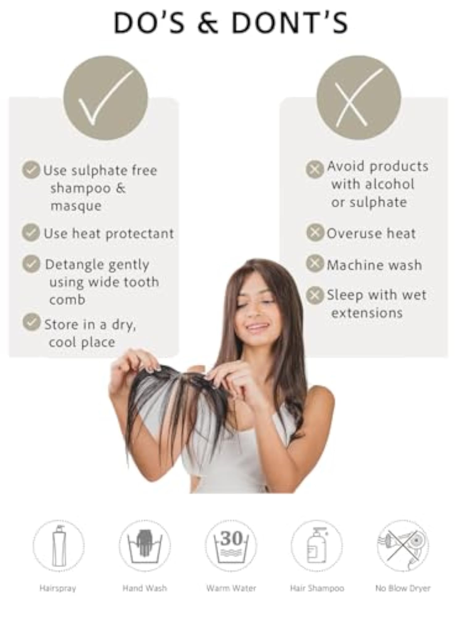 Natural Human Hair Frontline Patch for Thinning Areas