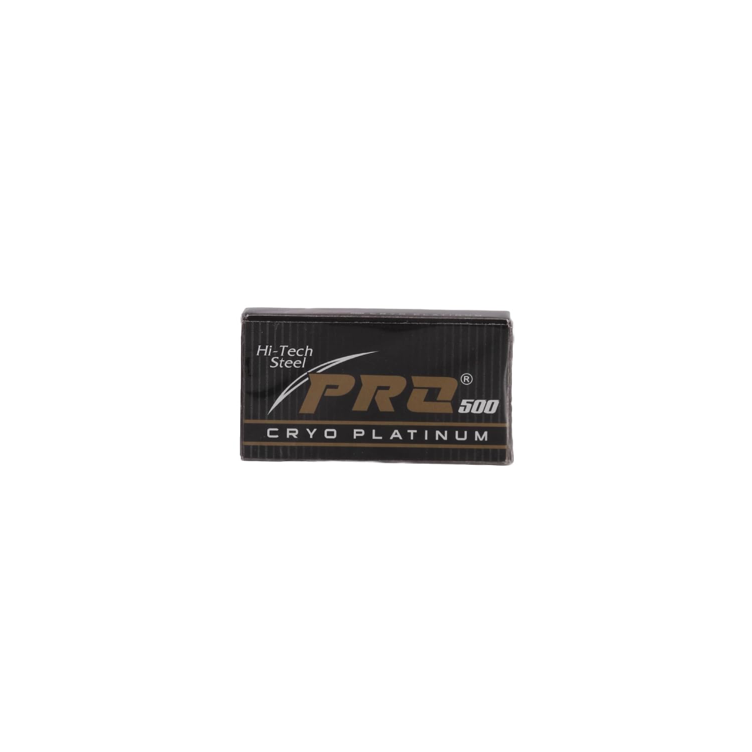 Pro 500 Cryo platinum Double Edge Razor Blades, Chromium Coated, Saloon Pack, 20 Counts(5 Blades Each Counts)