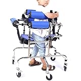 Verstellbarer Rollator mit Rädern zur Mobilitätsunterstützung, leichter Rollator für ältere Menschen & Rehabilitation, stabile Gehhilfe für den Innen- und Außenbereich