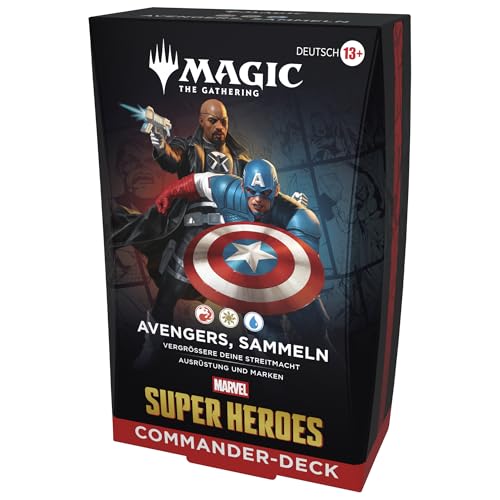 Magic: The Gathering | Marvel Super Heroes Commander-Deck – Avengers, sammeln...