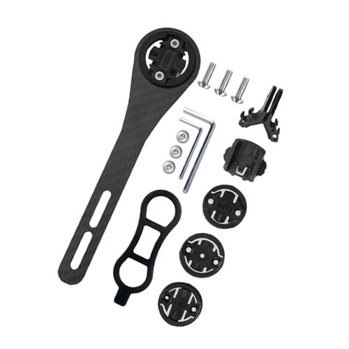 PLCPDM Bicycles Computer Camera Stem Brackets Extension Mount Handlebars Adjustable Holder for Cycling Bicycles Computer Mount