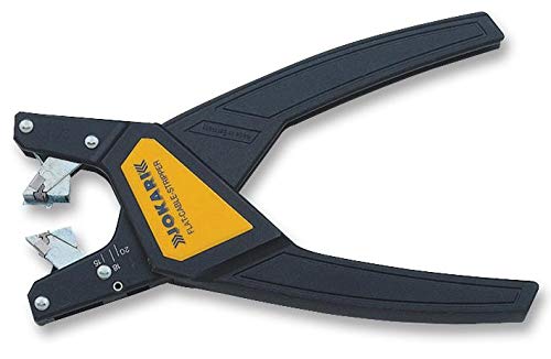Pelacables automático plano, para uso con pelacables, capacidad de pelado de 6 mm², capacidad de pelado AWG 10 AWG, peso 139 G