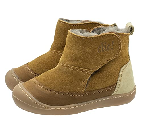 Clic! Lauflernschuh Stiefel 20736 erste Schuhe Leder Lammfell...