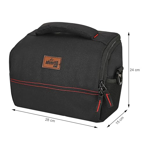 Image of Camera Bag Compact Retrospective Camera Shoulder Bag for DSLR /SLR & Mirrorless - Fits Nikon, Canon, Sony - Camera Bag for Travel - Shockproof Sling Case for Lens - Water-Resistant