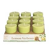 Aloha Bay Votive Eco Palm Wax Candle, Lemon Verbena, 2 Ounce