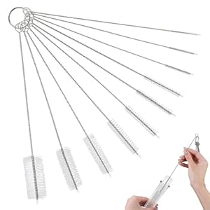 Brosses de nettoyage pour paille et bouteille Lot