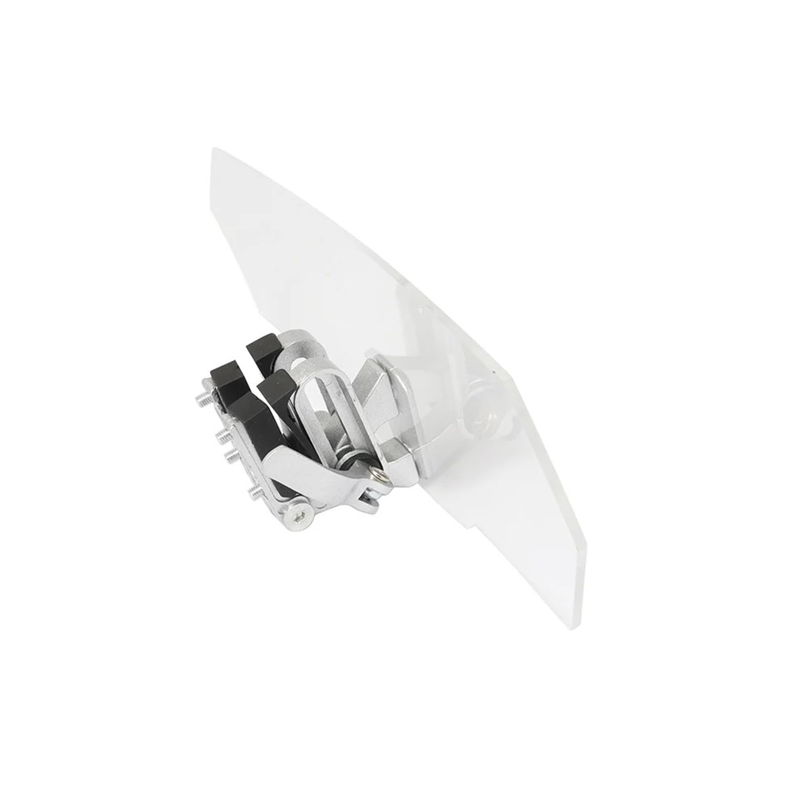 Motocicletas Parabrisas para BMW R1200GS Universal Motocicleta Clip Elevado En Parabrisas Extensión Alerón Deflector De Aire(Clear)