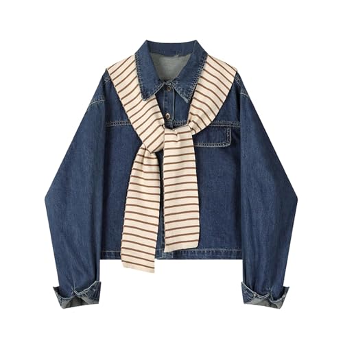 Chemise en jean femme col châle idéale pour vos sorties et looks de printemps