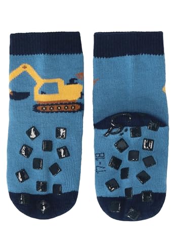 ABS Crawling Socks Set of 2 Excavators Boys Socks (2-Pack)4