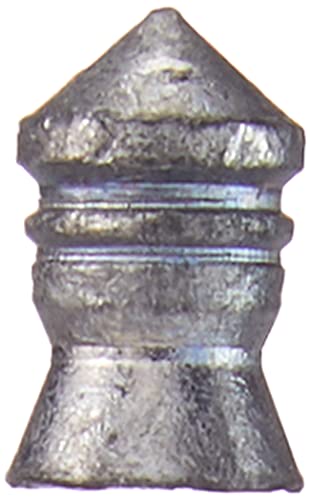 H&N Sport Haendler & Natermann Py-P-734H&N Silver Point Pointed Airgun Pellets .177 Caliber / 11.57 Grains, (500 Count), Gray #TOP2