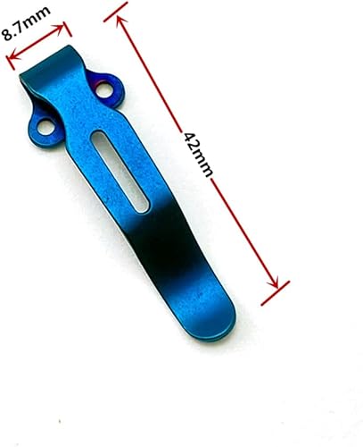 Miniatura 2 de 2 clips de bolsillo profundos de acero inoxidable para cuchillo 535 Benchmade azul