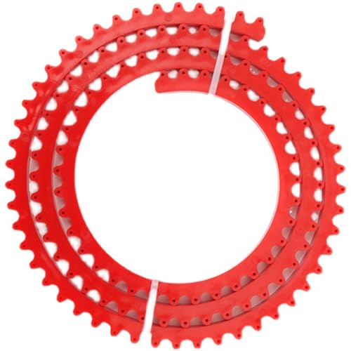 JCFANTS 78 inch Flexible Curve Template, Woodworking Profiling Strip, Professional Contour Flexible Curve Tool Ideal for Wood Curve Pattern Making Tools, Router Template (Red)