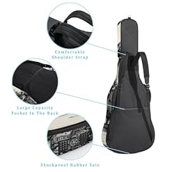JRHEJTFZ Housse pour guitare acoustique de 1,9 cm d’épaisseur – Imperméable – Durable et élégant – Motif pingouin mignon, Multicolore 4., 42.9×16.9×4.7 in, Motif imprimé tendance - Les Beatles, Paul McCartney, John Lennon, RIngo Starr, George Harrison JRHEJTFZ Housse pour guitare acoustique de 1,9 cm d'épaisseur - Imperméable - Durable et élégant - Motif pingouin mignon, Multicolore 4., 42.9x16.9x4.7 in, Motif imprimé tendance – Image 3