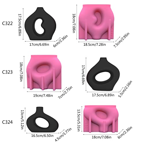 Moule silicone pot fleurs résine époxy outil moulage bureau - 5