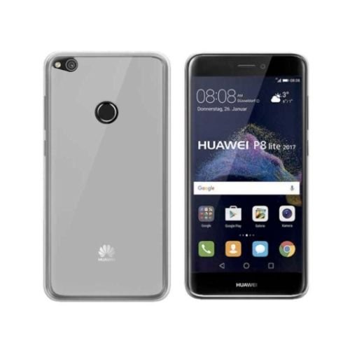 Todobarato24h Funda TPU Lisa Compatible con Huawei P8 Lite 2017 5.2 (4G) Blanca