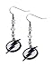 NHL Siskiyou Sports Womens Tampa Bay Lightning Crystal Dangle Earrings One Size Team Color