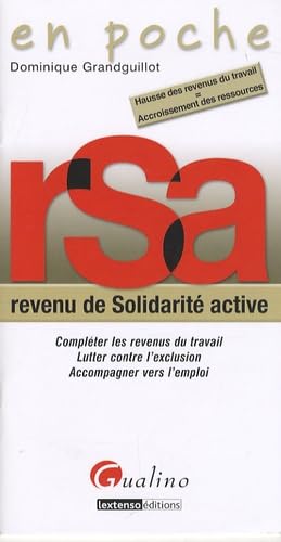 LE RSA - REVENU DE SOLIDARITÉ ACTIVE