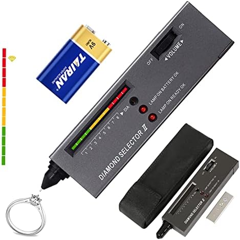 HMJOY Diamond Tester, Hight Accuracy Jewelry Diamond Tester, Professional Diamond Selector for Novice and Expert Jewelry Diamond Tester Pen