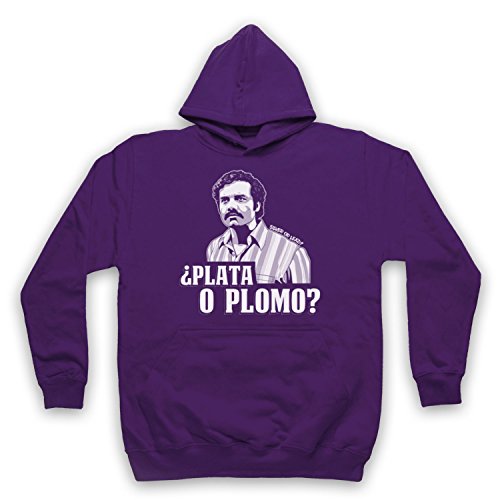 Sweat Narcos Pablo Escobar pour vos soirees series et sorties urbaines Plata O Plomo