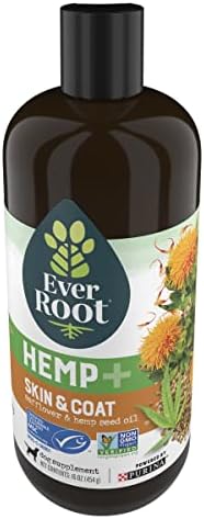 EverRoot Dog Supplement by Purina, Skin and Coat Oil with Hemp Seed Oil - 16 oz. Bottle