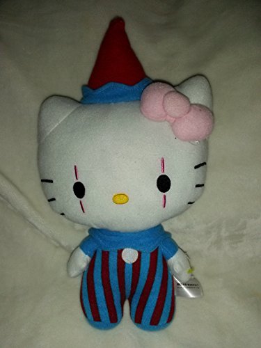 Sanrio Hello Kitty in a Clown Outfit 10” Plush