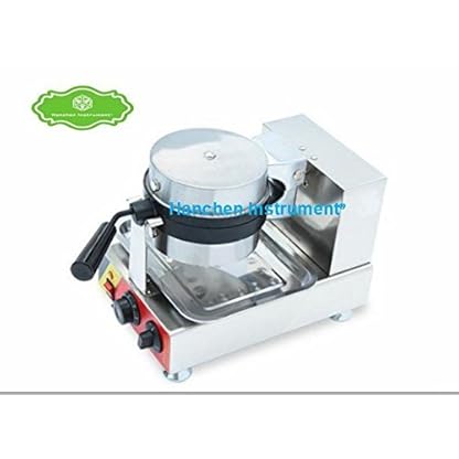 E-kommerziellen drehbar Ei Waffle Baker eggettes Maker, die sich Eisen Waffeleisen (220 V) – Bild 3