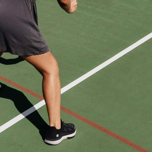 Image of FitVille Wide Pickleball Shoes for Men Tennis Shoes Sneakers for All Court Racquetball Athletic Shoes for Racquet Sport | Arch Support & Wide Toe Box