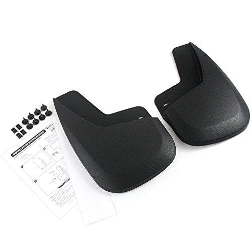 Red Hound Auto Heavy Duty Mud Flaps Compatible With Gmc Sierra 1500 (2007-2013) & 2500 3500 (2007-2014) Splash Guards Front & Rear Molded Full 4Pc Set (2007 Includes New Body Style Only) #TOP6